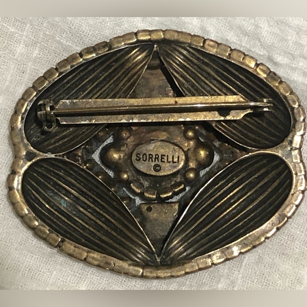 Sorrelli Rhinestone Brooch - Picture 4 of 8